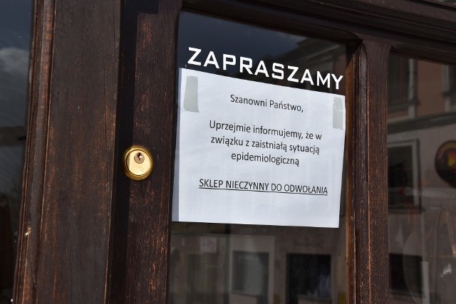 Wielu najemców lokali w centrum Tarnowa zmuszonych było zamknąć prowadzone w nich sklepy