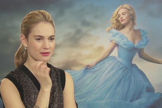 Lily James (fot. Dzień Dobry TVN/x-news)