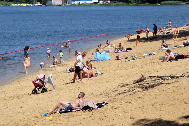 Zobaczcie jak było nad zalewem w Cedzynie we wtorek, 25 lipca>>>