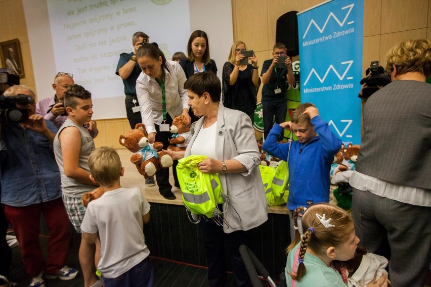 Beata Szydło odwiedziła szpital w Krakowie-Prokocimiu