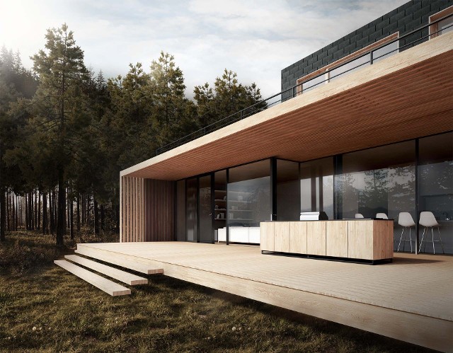 Dom Made in Poland jest na wskroś nowoczesny, ekologiczny oraz zrównoważony