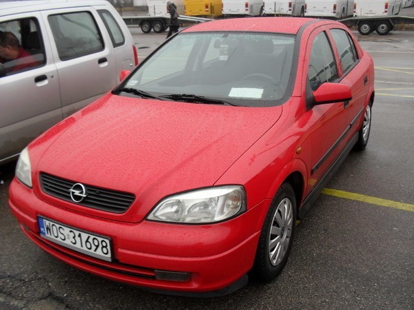 Opel Astra, 1998 r., 1,6 16V, wspomaganie kierownicy,...