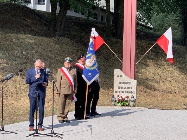Uroczyste obchody Narodowego Dnia Pamięci Ofiar Ludobójstwa, Zielona  Góra Łężyca, 11 lipca 2019 r.