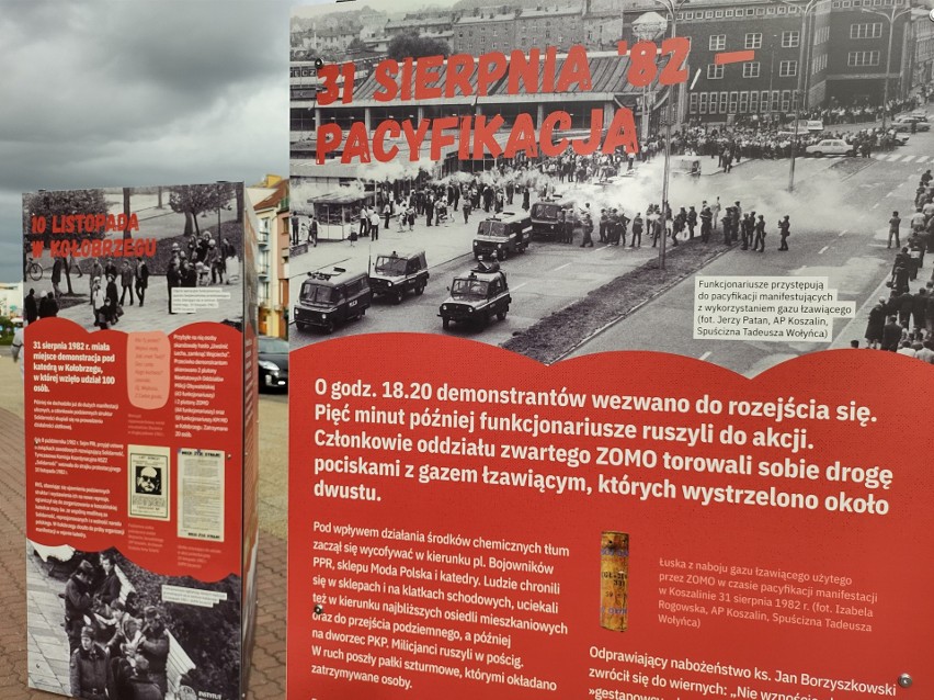 Bitwa o Wolność przed katedrą w Koszalinie. Historyczna wystawa i dyskusja 