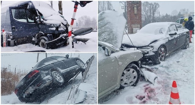 Atak zimy we Wrocławiu i na Dolnym Śląsku. Trudne warunki na drogach, wypadki, korki