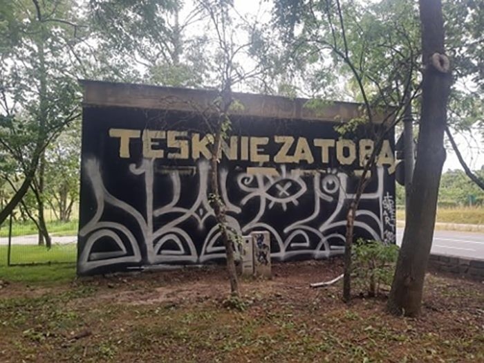 Mural "Tęsknię za Tobą, Żydzie" w Szczecinie zniszczony. Jest zbiórka