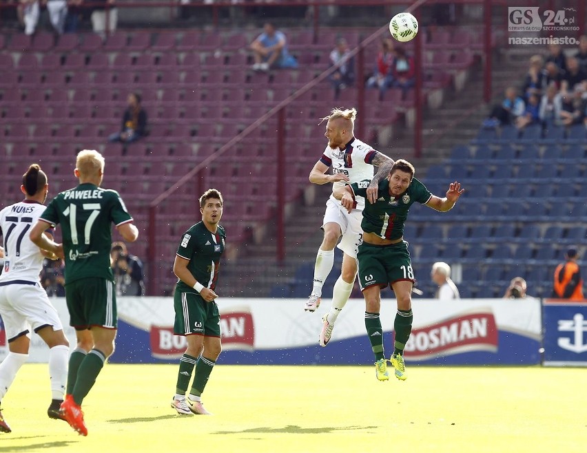 Pogoń Szczecin - Śląsk Wrocław 0:2. Niżej w tabeli jest tylko Lech 