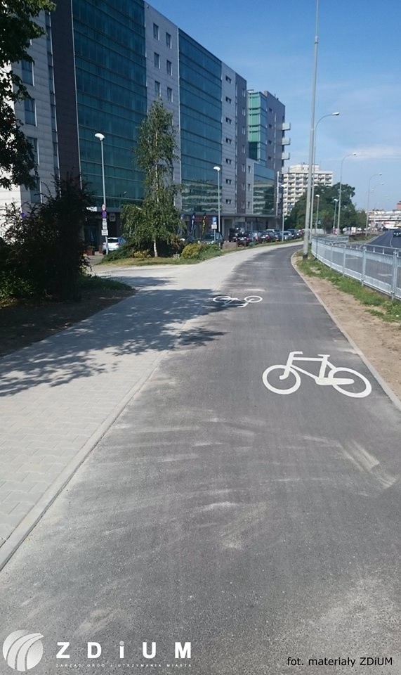 Droga rowerowa przy obwodnicy śródmiejskiej otwarta [ZDJĘCIA]