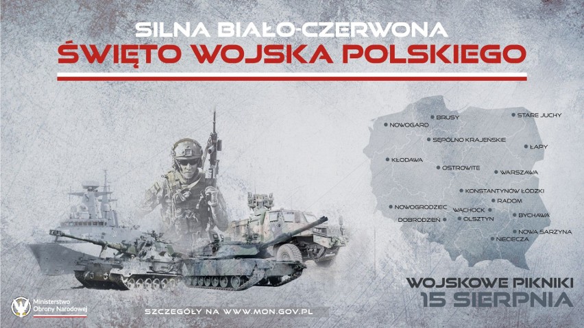 W dniu Święta Wojska Polskiego 15 sierpnia piknik odbędzie...