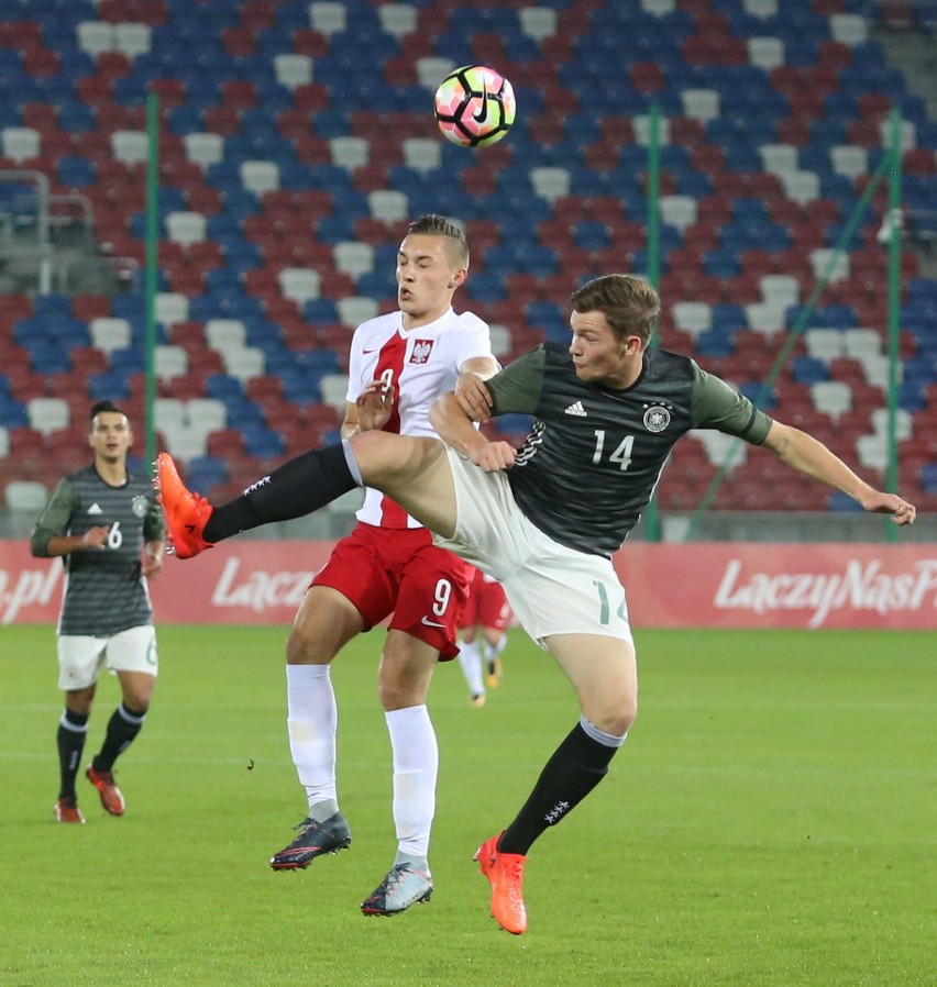 W meczu reprezentacji młodzieżowych U-19 rozegranym w Zabrzu...