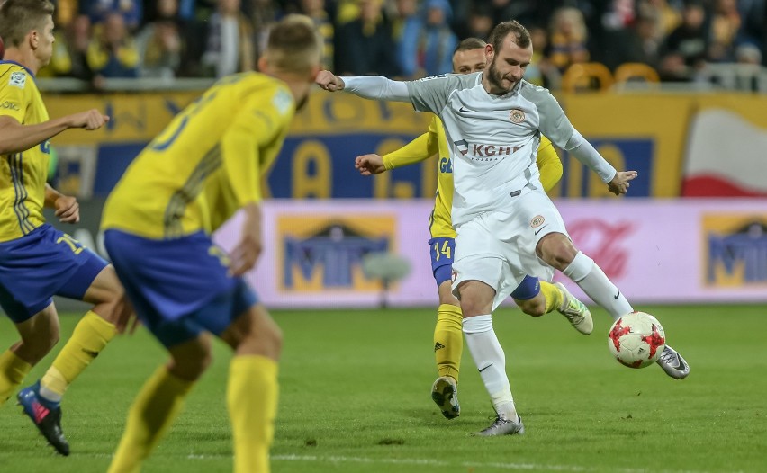 15.09.2017 gdynia, lotto ekstraklasa 2017/2018 , stadion...