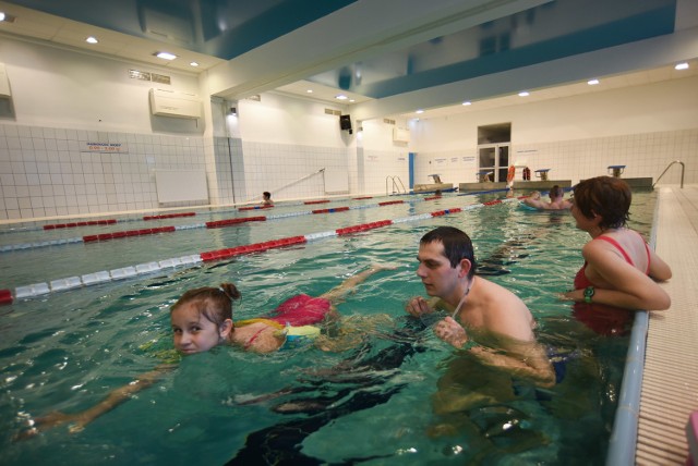 W ZSS im. Polskich Olimpijczyków jest najnowocześniejszy basen sportowy w południowej Polsce.