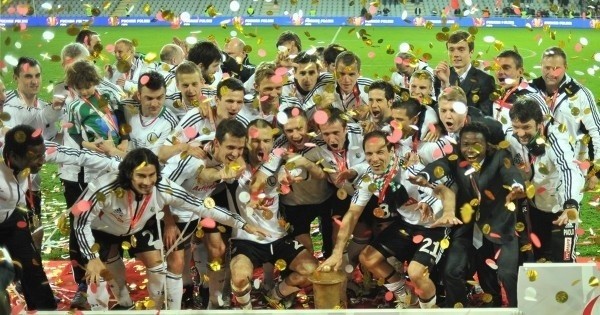 Legia Warszawa ma na koncie 15 triumfów w Pucharze Polski