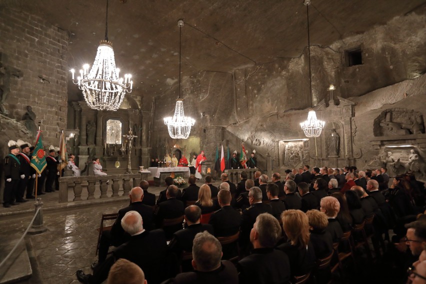 Wieliczka. Barbórka 2019 w Kopalni Soli [ZDJĘCIA]