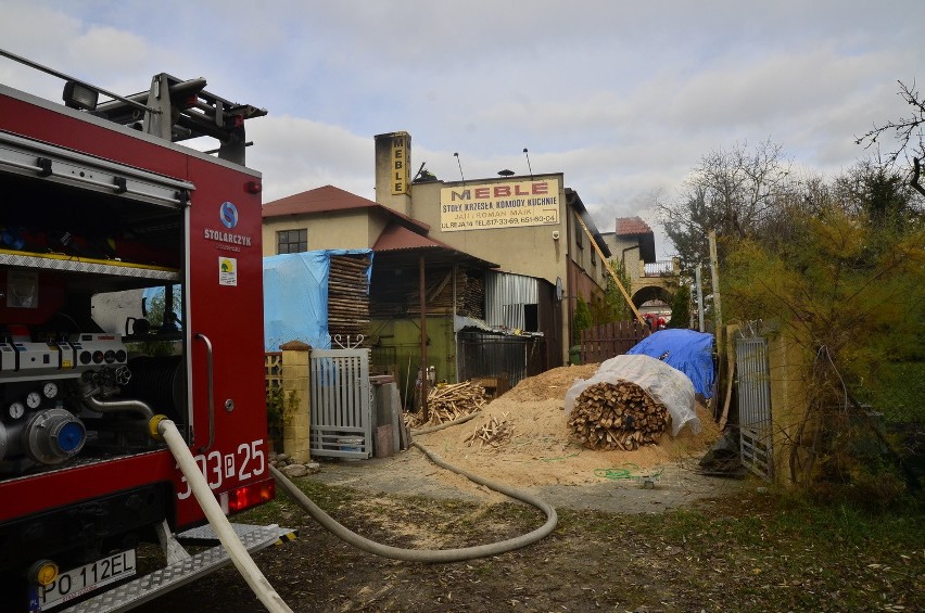 Swarzędz: Pożar w lakierni