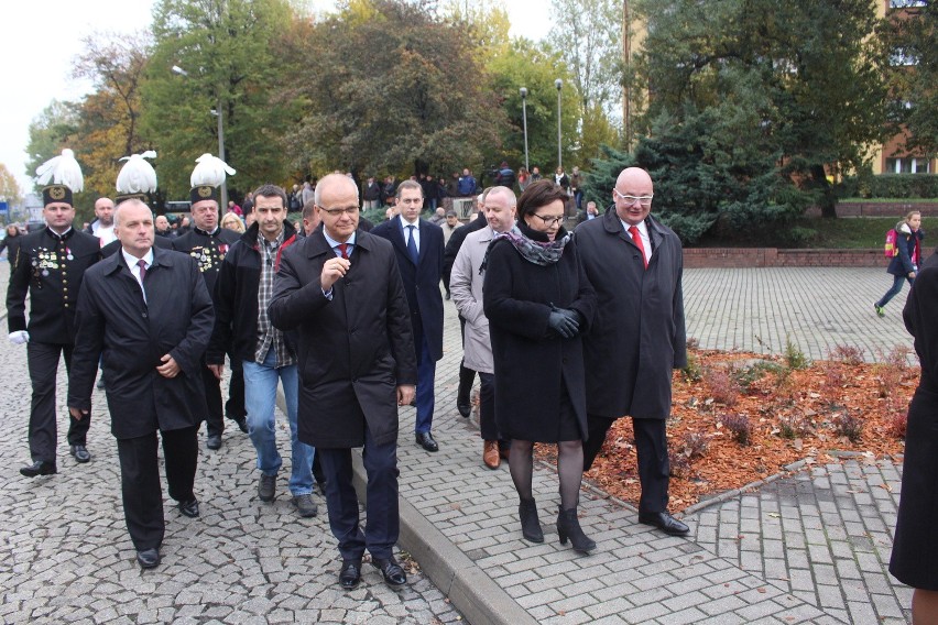 Premier Ewa Kopacz w Katowicach