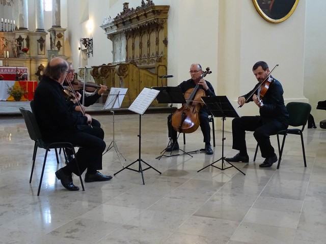 Koncert Kwartetu Prima Vista w Chełmnie