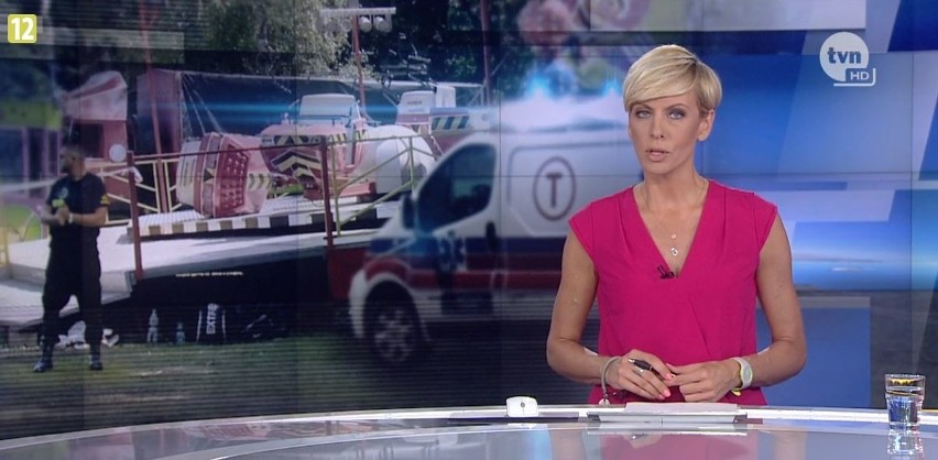 W TVN, "Wiadomościah" i "Fakcie" o tragicznym wypadku na karuzeli w Szczytnie [WIDEO]