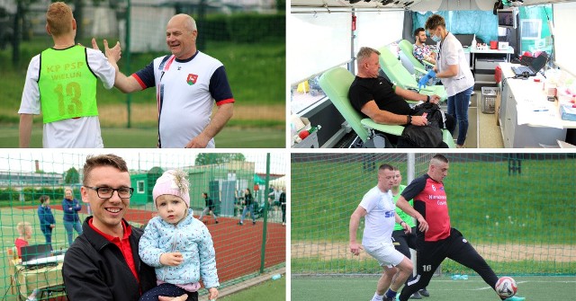 Charytatywny turniej piłki nożnej zorganizowano 20 maja w Wieluniu. Była to dziewiąta edycja piłkarskich zmagań w szczytnym celu organizowanych przez radnego Wojciecha Psuję. Tym razem rywalizowano o puchar czerwonej kropelki. Dlatego też rywalizacji na boisku towarzyszyła zbiórka krwi, koordynowana przez klub honorowych krwiodawców przy wieluńskim oddziale Polskiego Czerwonego Krzyża.
