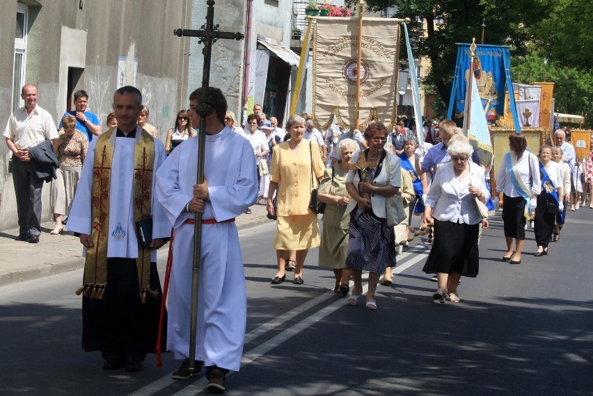 Boże Ciało 2014: procesja w Dąbrowie Górniczej