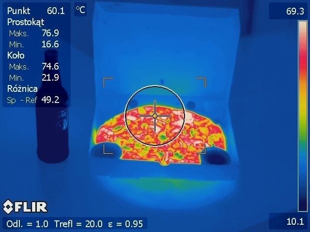 Pierwsza pizzeria w Słupsku zamontowała już kamerę termowizyjną [ZDJĘCIA]