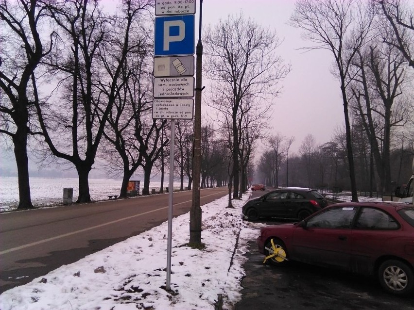 Kraków: Dzień blokad samochodów przy Błoniach [WIDEO, ZDJĘCIA]