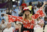 MŚ 2022. Kibice na półfinale Argentyna - Chorwacja. Messi zrównany z Maradoną, efektowne szachownice [ZDJĘCIA]