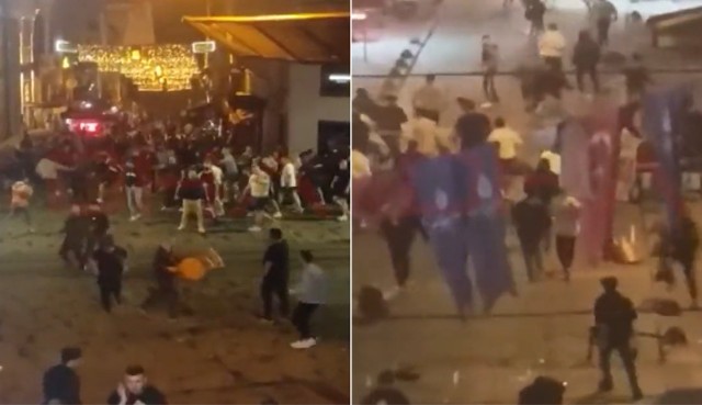 Zamieszki w Stambule przed meczem Ligi Mistrzów