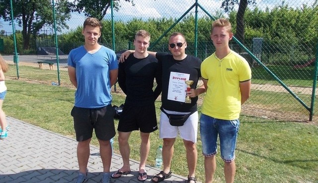 Na zdjęciu, od lewej: Jakub Ziębaczewski, Piotr Pielarz, Marcin Bałtowski i Arkadiusz Grzegorczyk z drużyny Thrash Attack.