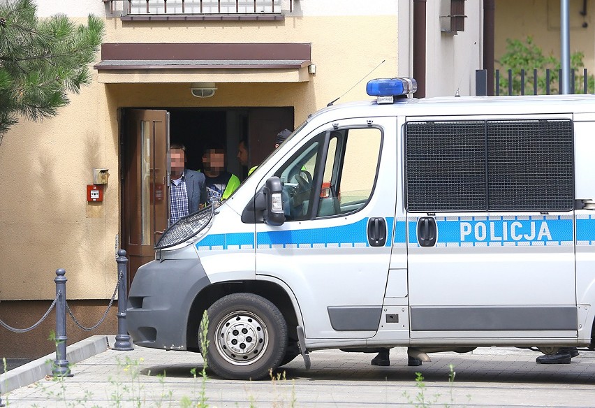 Tragedia w sądzie na Kościuszki w Łodzi. Mężczyzna oblał kobietę substancją żrącą