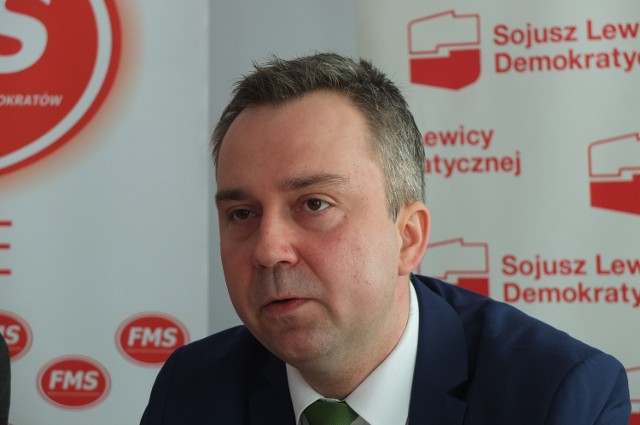 Piotr Woźniak, lider wojewódzkiego SLD.