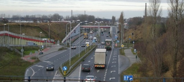 Autostrada Poznańska po przebudowie.