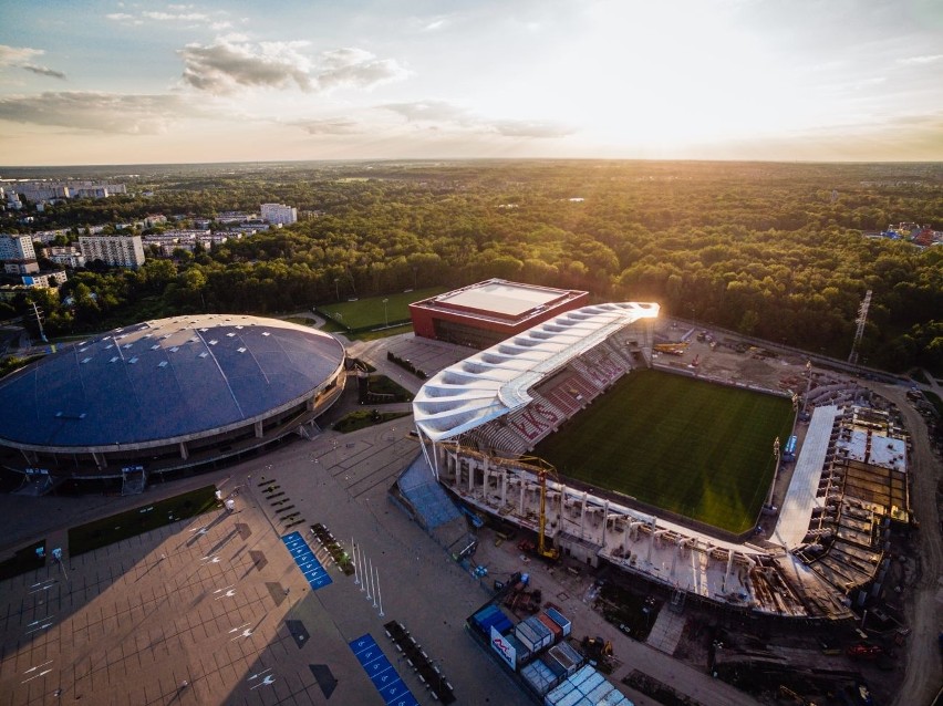 Budowa stadionu ŁKS imponuje  [NAJNOWSZE ZDJĘCIA]