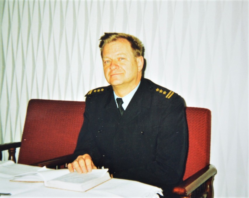 Były komendant powiatowy PSP w Proszowicach Marcin Jaszewski