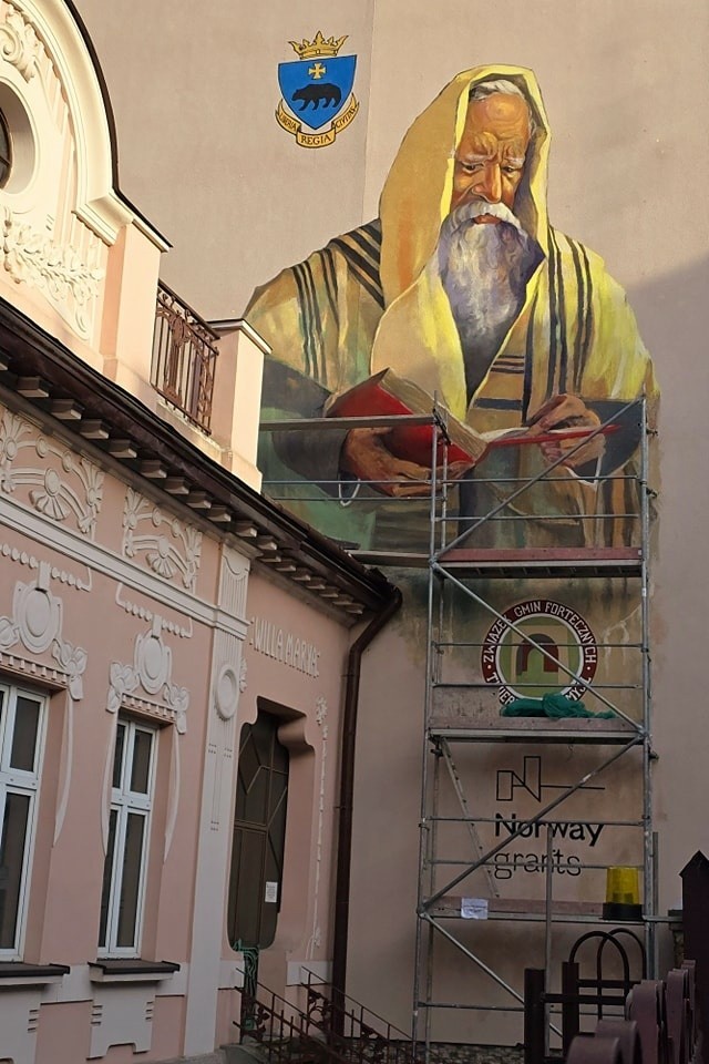 Nowy mural w Przemyślu. Nawiązuje do wielokulturowości tego...