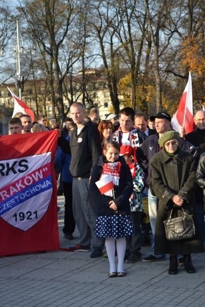 Częstochowa. Marsz Niepodległości środowisk prawicowych