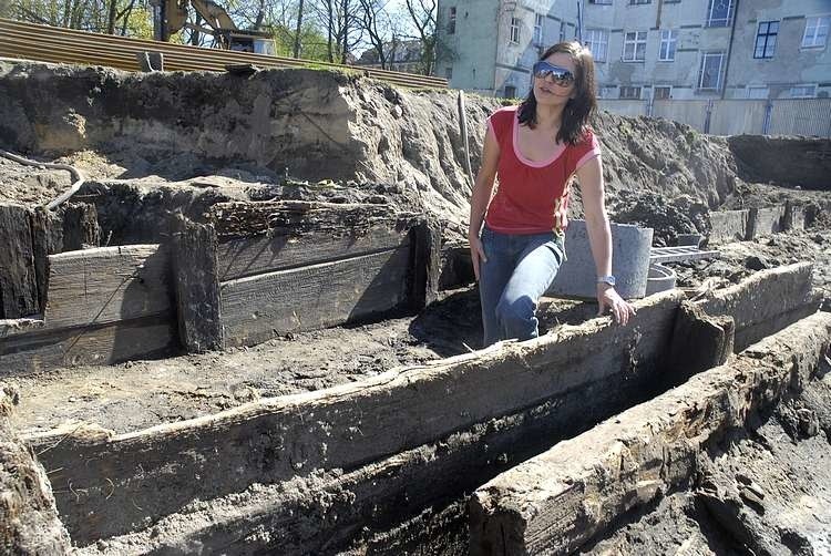 Archeolodzy na budowie