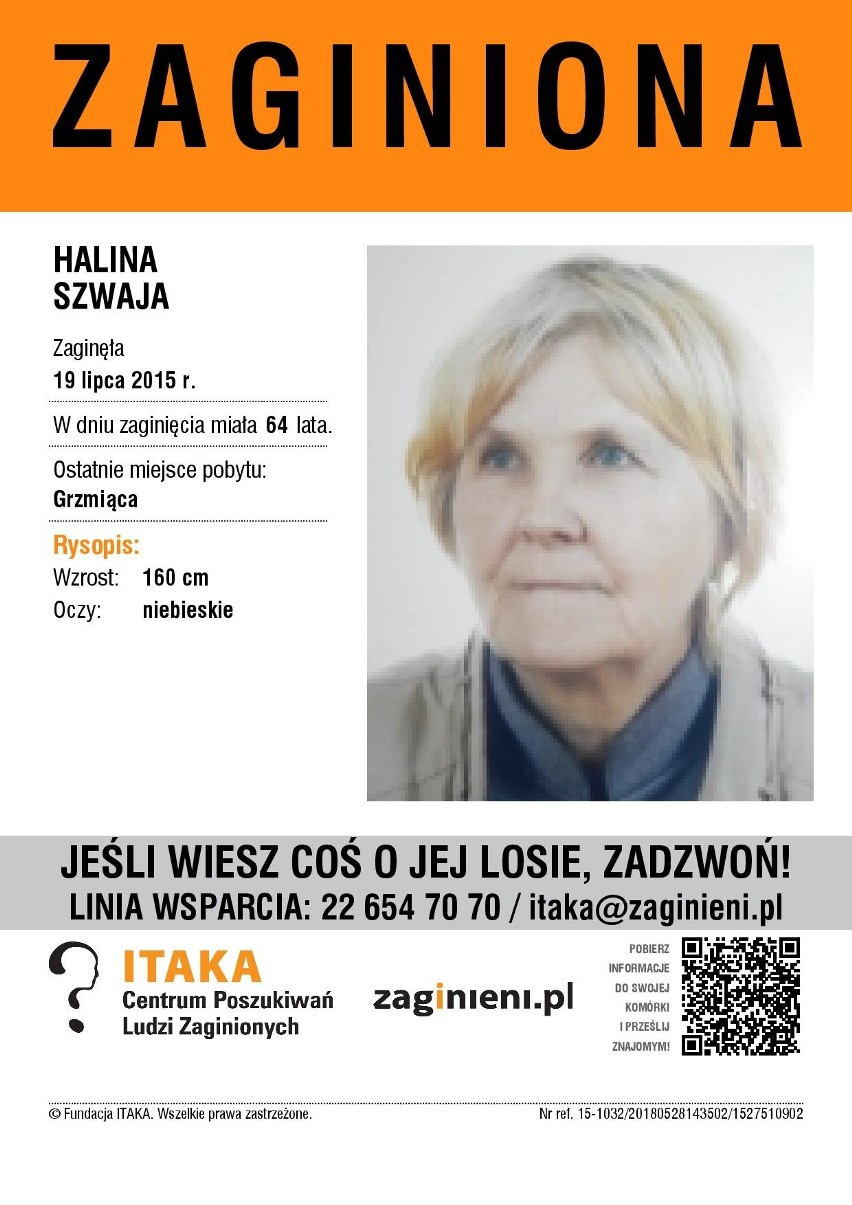 Czy widziałeś tę osobę lub masz jakieś informacje na jej...