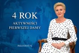 Pierwsza Dama wspomina wizyty w Łodzi i Gidlach w podsumowaniu czterech lat w Pałacu Prezydenckim