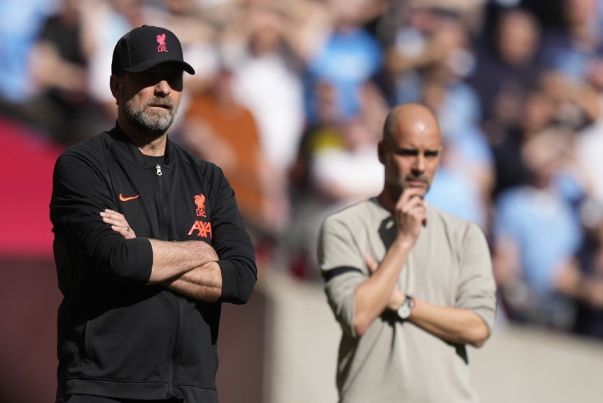 Klopp i Guardiola otwierają piłkarski sezon w Anglii. Manchester City - Liverpool o Tarczę Wpólnoty