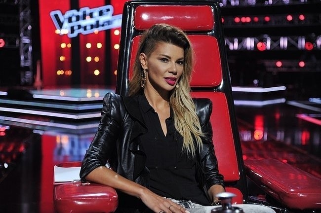 Edyta Górniak w "The Voice of Poland" (fot. materiały...