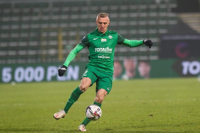 Jan Grzesik był w czwartkowym sparingu z Metalistem Charków wyróżniającym się piłkarzem Zielonych