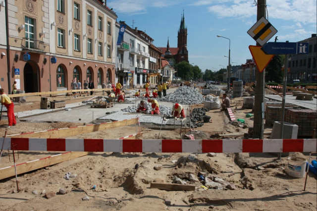 Zwykły letni dzień w Białymstoku w 2008 roku. Nie poznacie swojego miasta