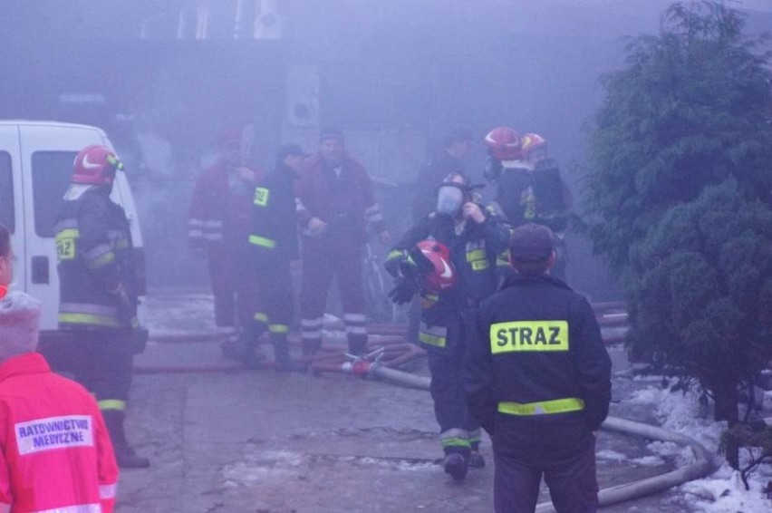 Pożar w Kaliszu: Jedna osoba nie żyje