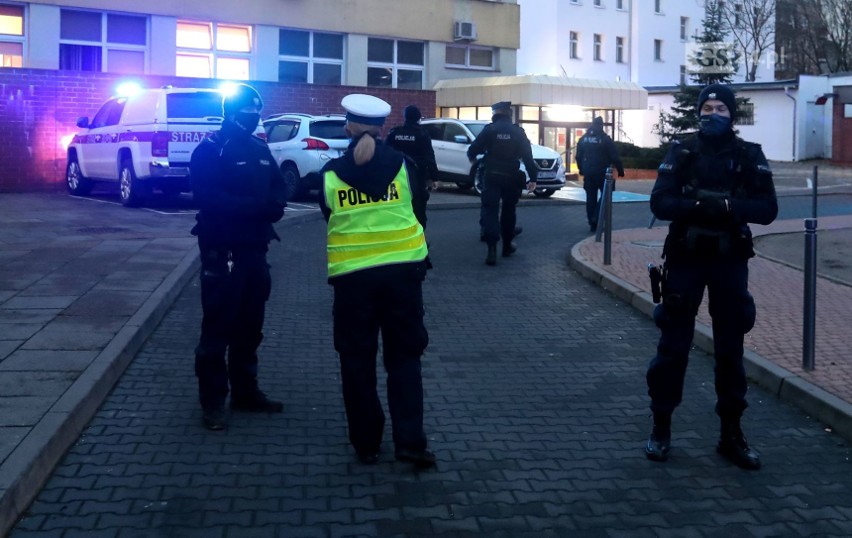 Tragiczny pożar w szpitalu na Pomorzanach w Szczecinie