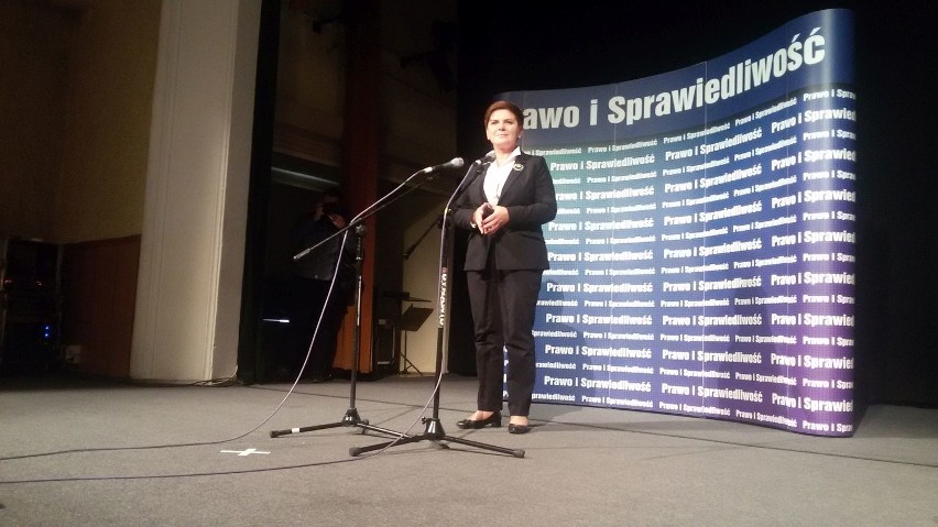 Beata Szydło w Pszczynie