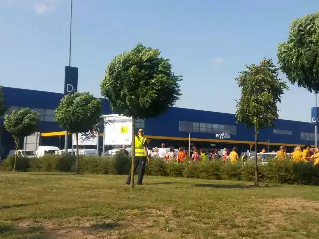 Z budynku IKEI w Poznaniu ewakuowano klientów i pracowników