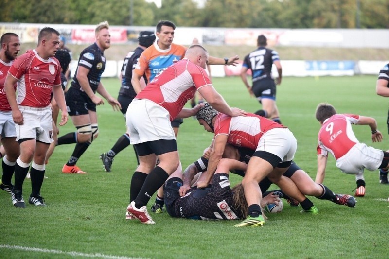 Rugby: Budowlani - Posnania Poznań 30:17. Mogło być wyżej, ale nie trafiali między słupy [zdjęcia]