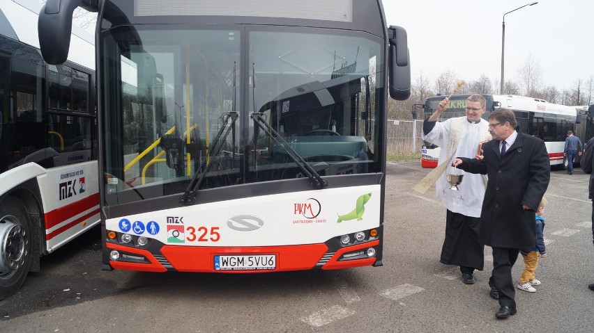 Jastrzębie: Nowe autobusy poświęcone. 1 kwietnia ruszą w...