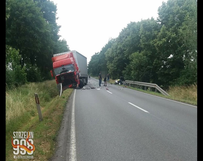 Groźny wypadek na drodze Wrocław – Strzelin                   